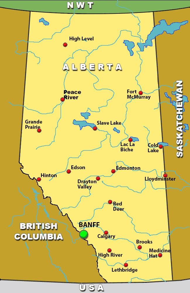 Charter Flights To Banff Alberta Charter Flight Network